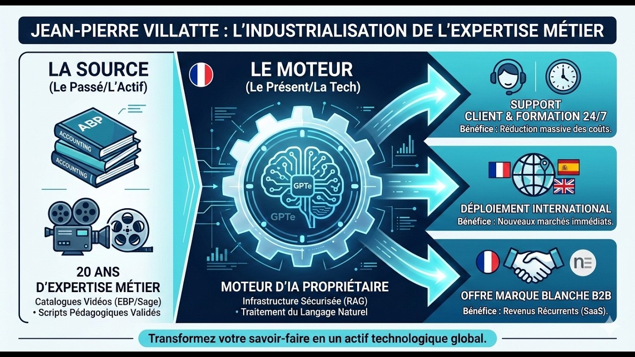 L'IA au service de l'expertise EBP & Sage : L'infrastructure EdTech de Jean-Pierre Villatte