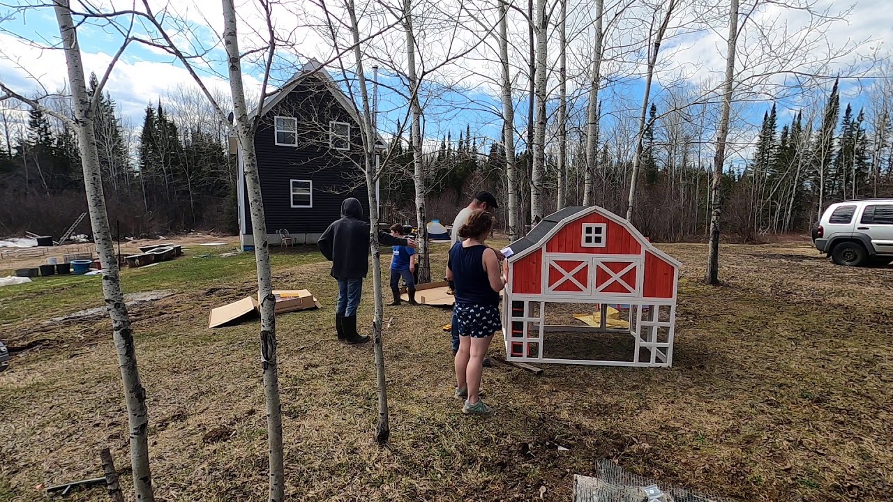 Rugged Ranch chicken coop time lapse