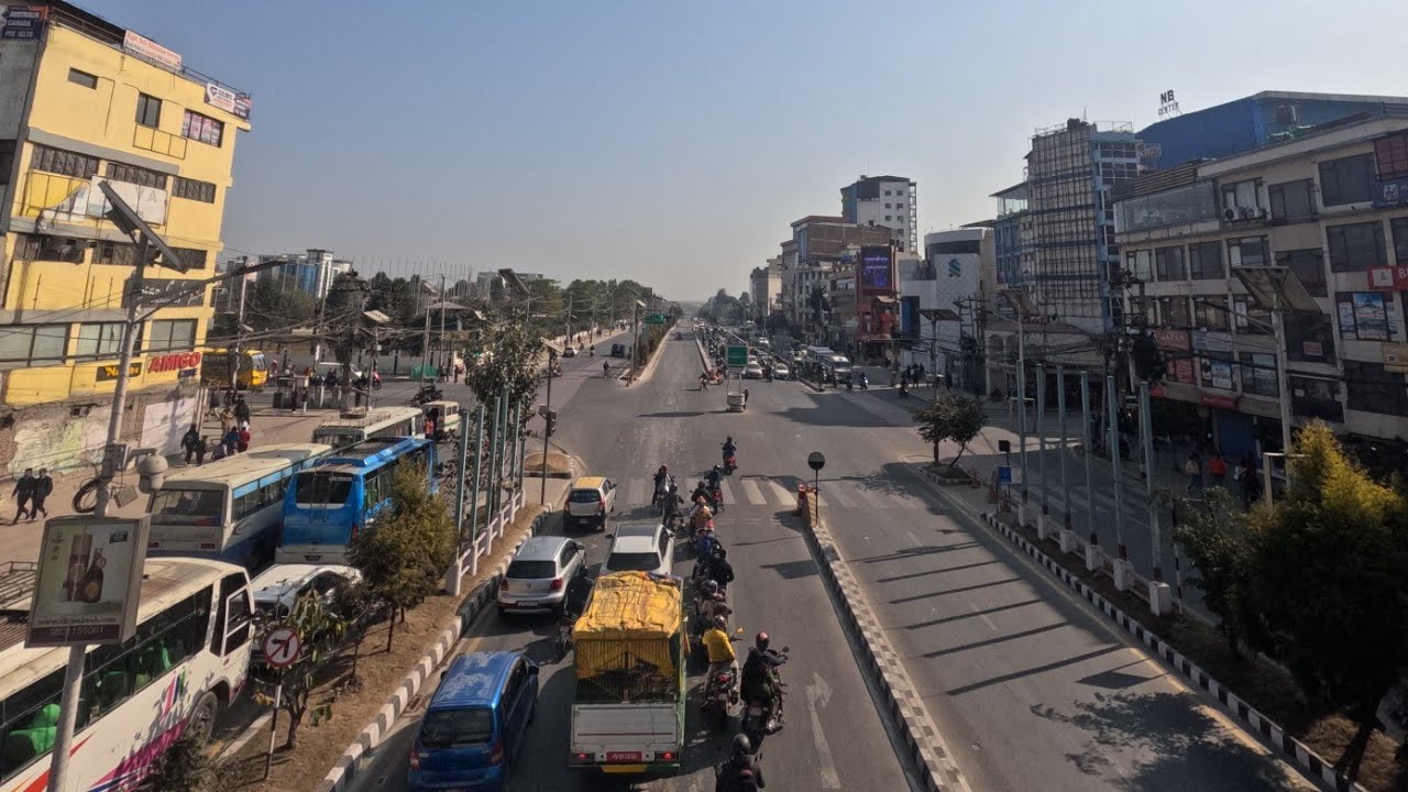 4K Ride Sitapaila to New Baneshwor, Kathmandu, City | Most Development Area in Kathmandu