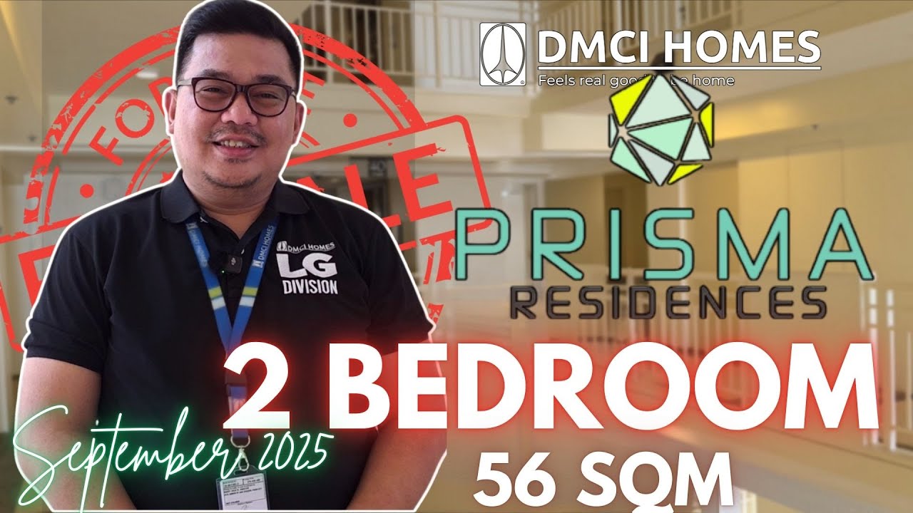 For Sale: Spacious 2-Bedroom Unit, 56 sqm at Prisma Residences – Perfect Location Near BGC & Ortigas