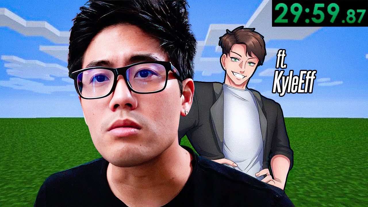 I learned how to Speedrun Minecraft ft. Kyleeff