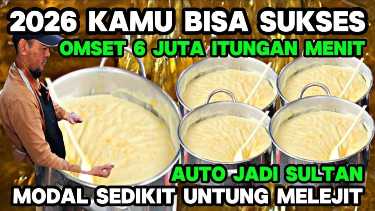 2026 KAMU JADI SULTAN - OMSET 6 JUTA ITUNGAN MENIT USAHA SIMPEL NGGA MUSIMAN PANAS HUJAN TETAP RAMAI