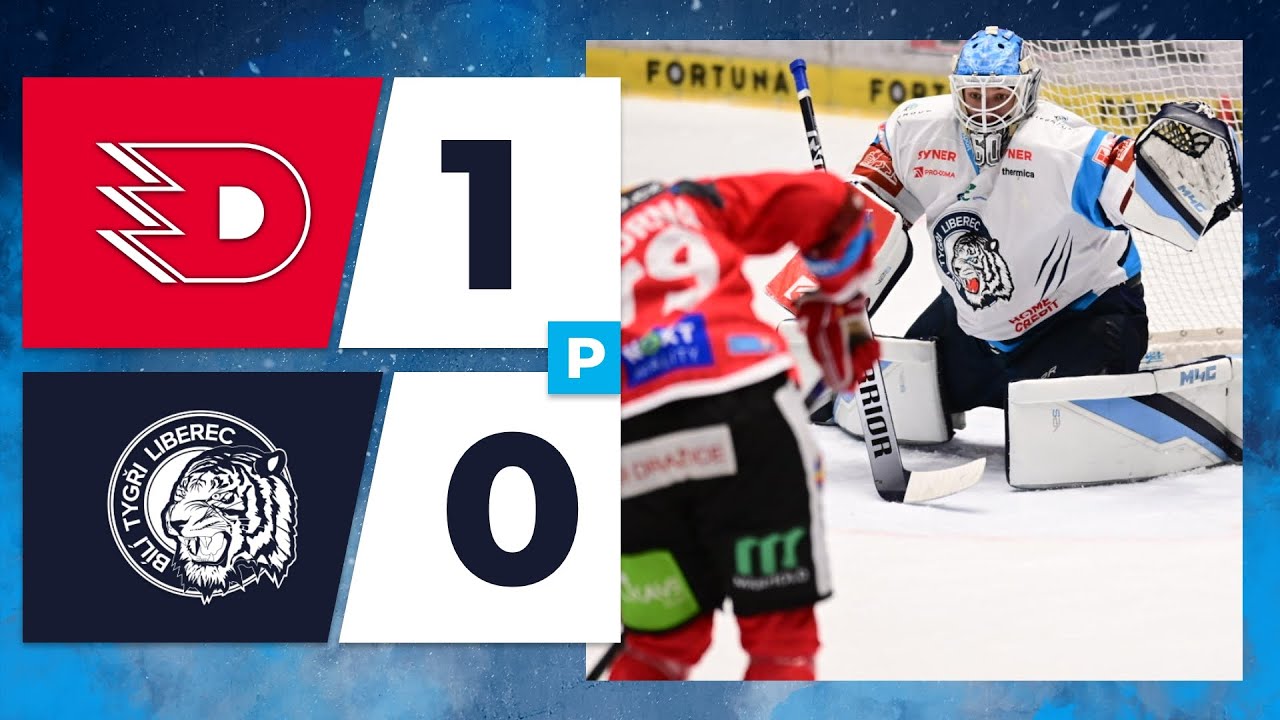 SESTŘIH | Pardubice - Bílí Tygři 1:0p