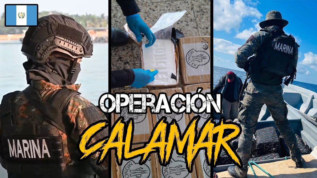 Operación Calamar // La Histórica Operación de la Fuerza Especial Naval de Guatemala // Carmochepe