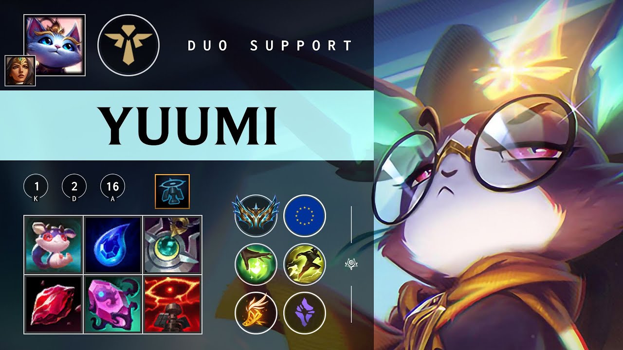 Yuumi Support vs Thresh - EUW Challenger Patch 26.01