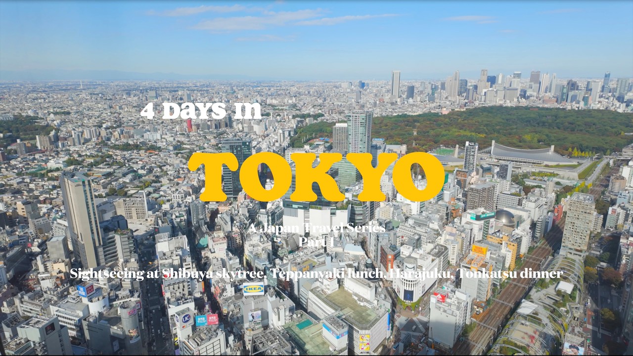 16 Days in Japan | Part 1: Harajuku & Shibuya Streets | A Japan Travel Series
