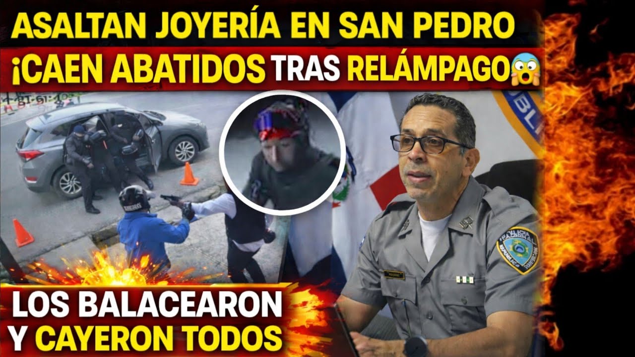 CAPTADOS EN CÁMARA: ASALTAN JOYERÍA EN SAN PEDRO Y HORAS DESPUÉS TODO DA UN GIRO INESPERADO