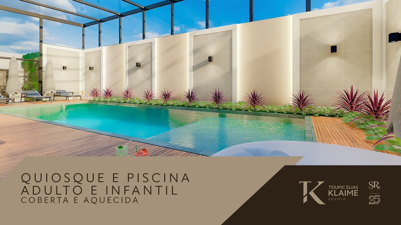 Piscina Coberta e Aquecida - Edif&iacute;cio Toufic Elias Klaime