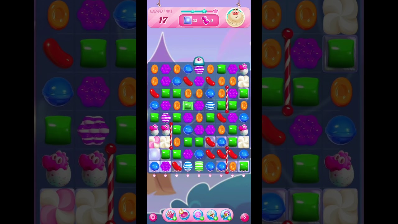 Crushing #Level18840 in #candycrushfriendssaga ! #candycrushqueen #candycrushwalkthrough #crushit