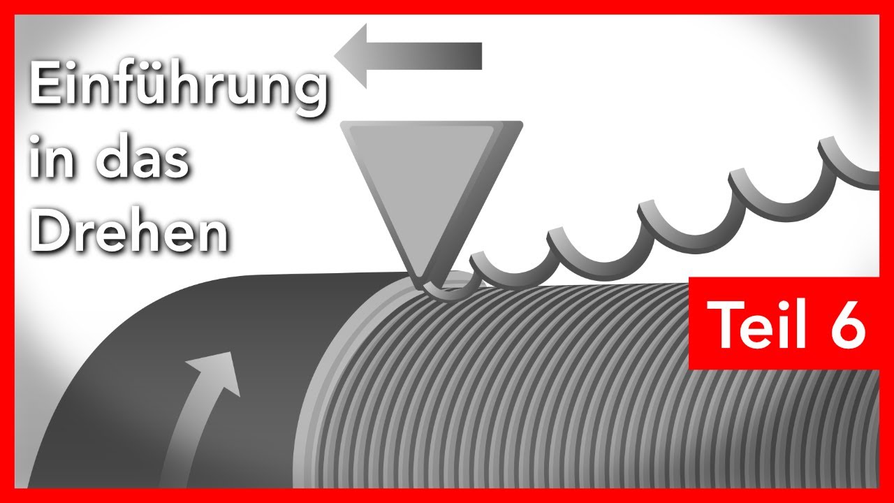 Vorschub und Oberfl&auml;chenrauheit | Einf&uuml;hrung in das Drehen Teil 6