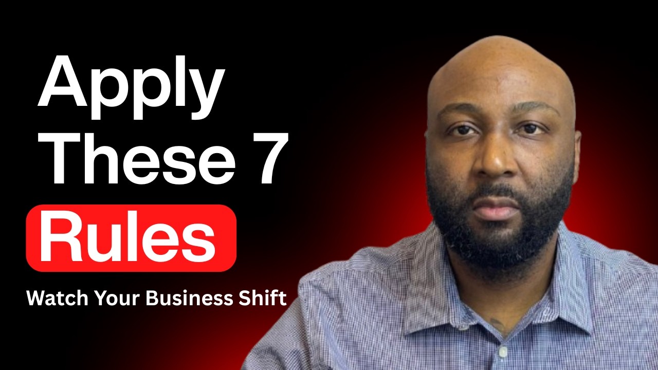 7 Life Rules for Success (Laws Every Entrepreneur Should Know)