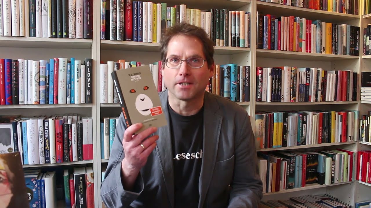 Leseschatz-TV: T.C. Boyle: „Sprich mit mir“ (Werbung als Buchhändler und aus Leidenschaft)