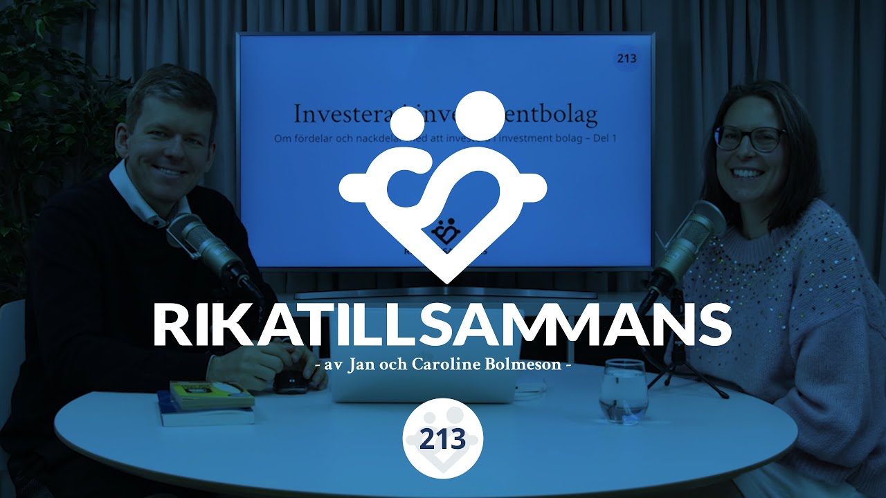 #213 - En introduktion till de svenska investmentbolagen | Investera i investmentbolag - Del 1 av 4
