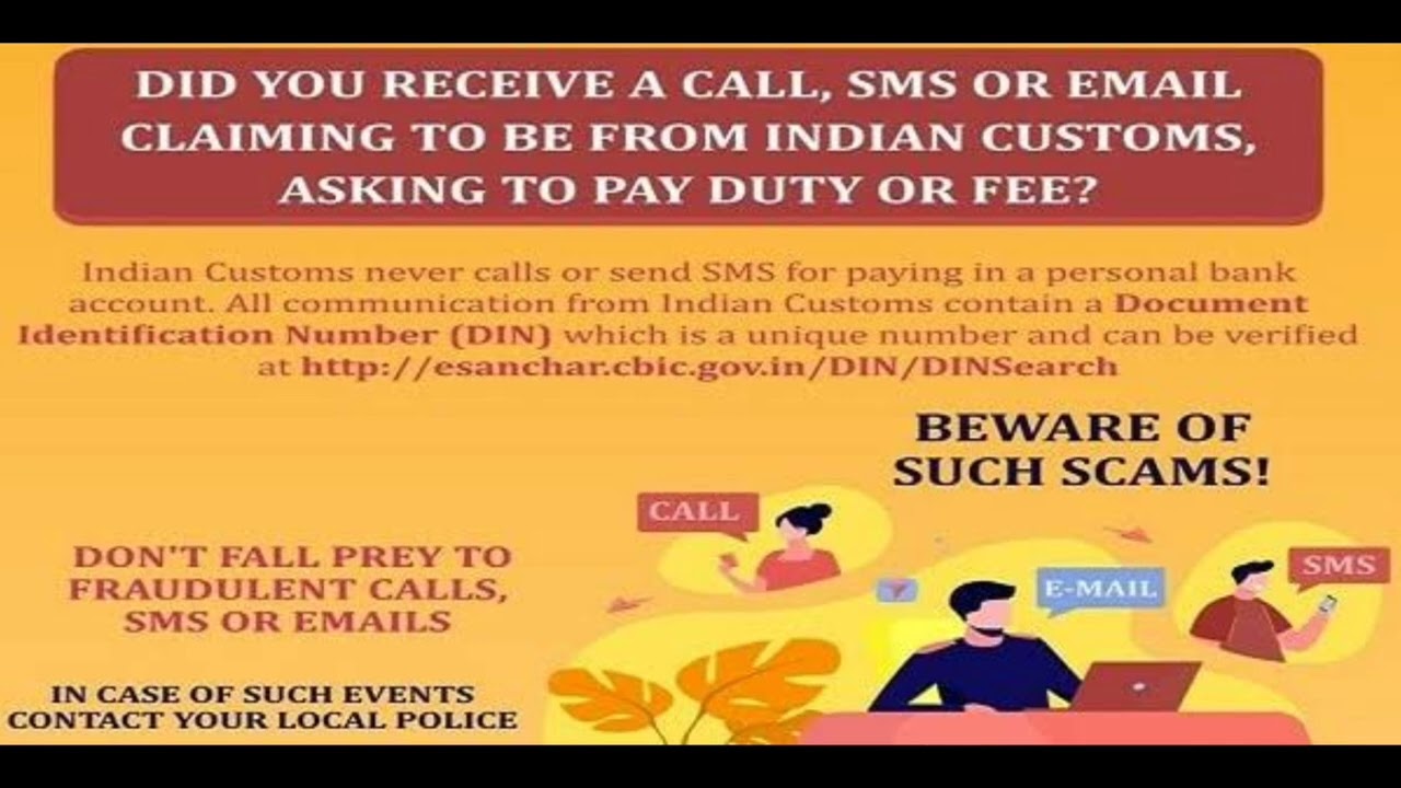 ONE MORE SCAM FROM FAKE CUSTOMS FRAUD CALLS #scamcalls #customsscam