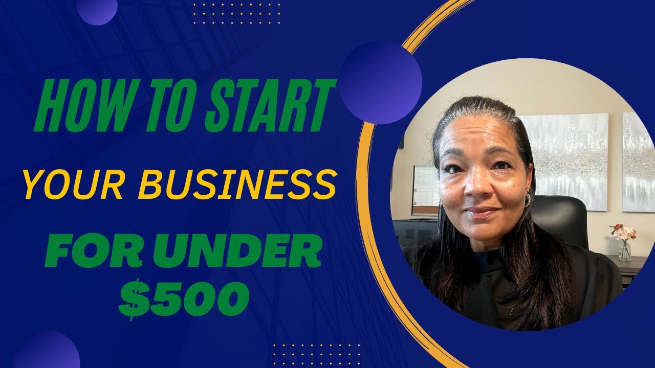 How to start You Business with $500 or less