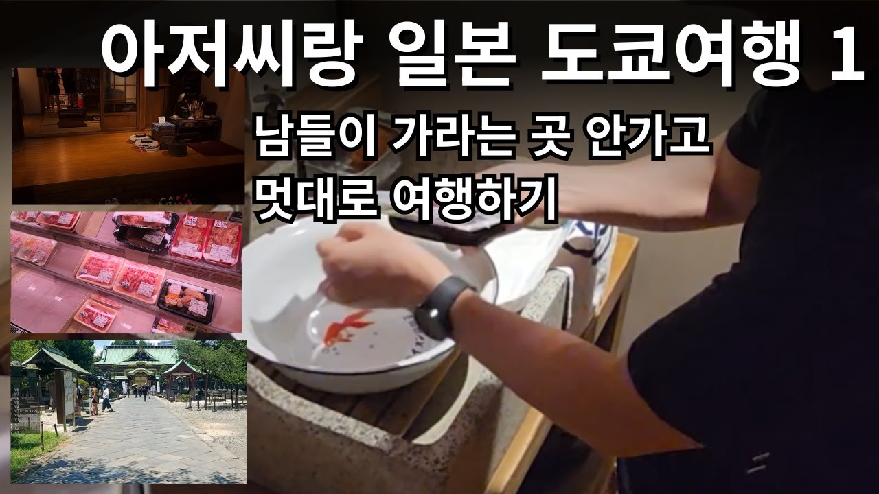 아저씨랑 일본 여름 도쿄여행 1