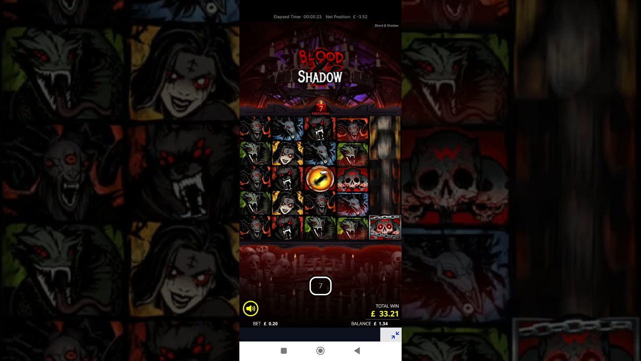 Finally hit cursed spins! Blood Shadow can pay well.