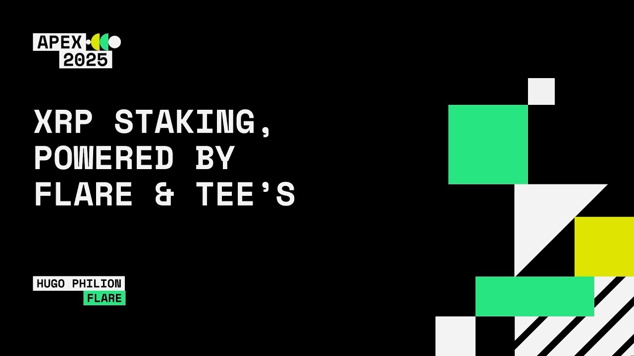 XRP Staking, powered by Flare & TEE’s, Hugo Philion