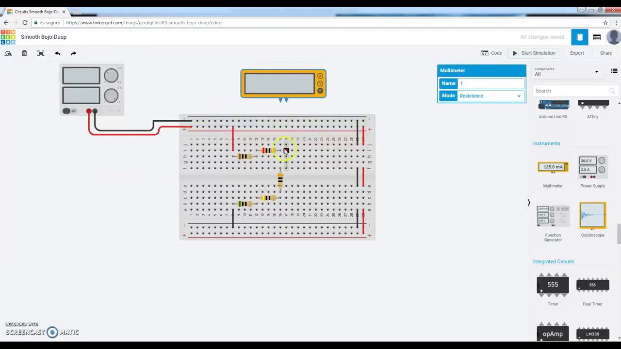 Tinkercad y manejo de protoboard 2