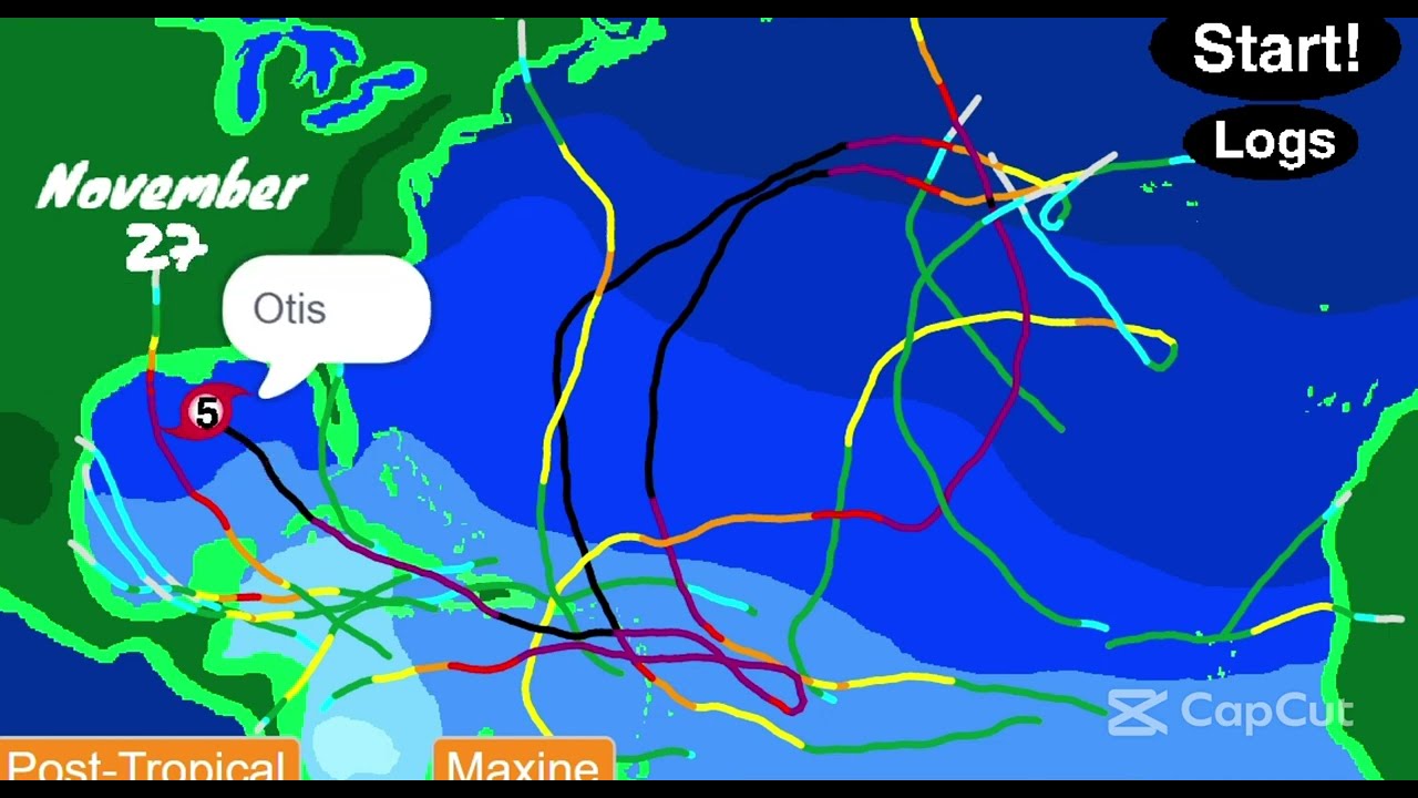 Atlantic Hurricane Simulator Year 2