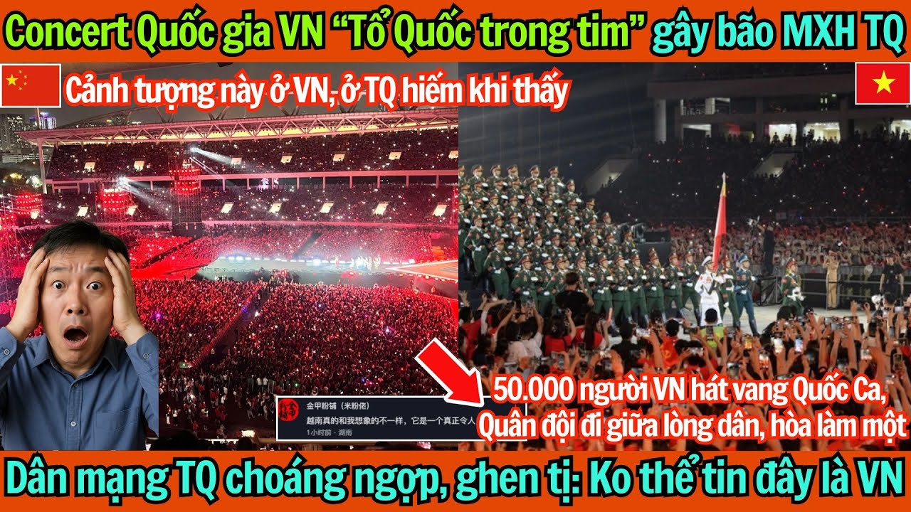 Concert Quốc gia VN “Tổ Quốc trong tim