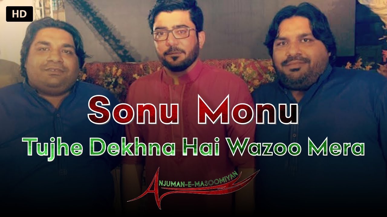 Tujhe Dekhna Hai Wazoo mera | Sonu Monu | Karbala 2018
