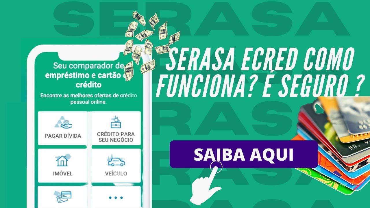 Serasa eCred Como Funciona &eacute; Seguro - Vale a Pena !