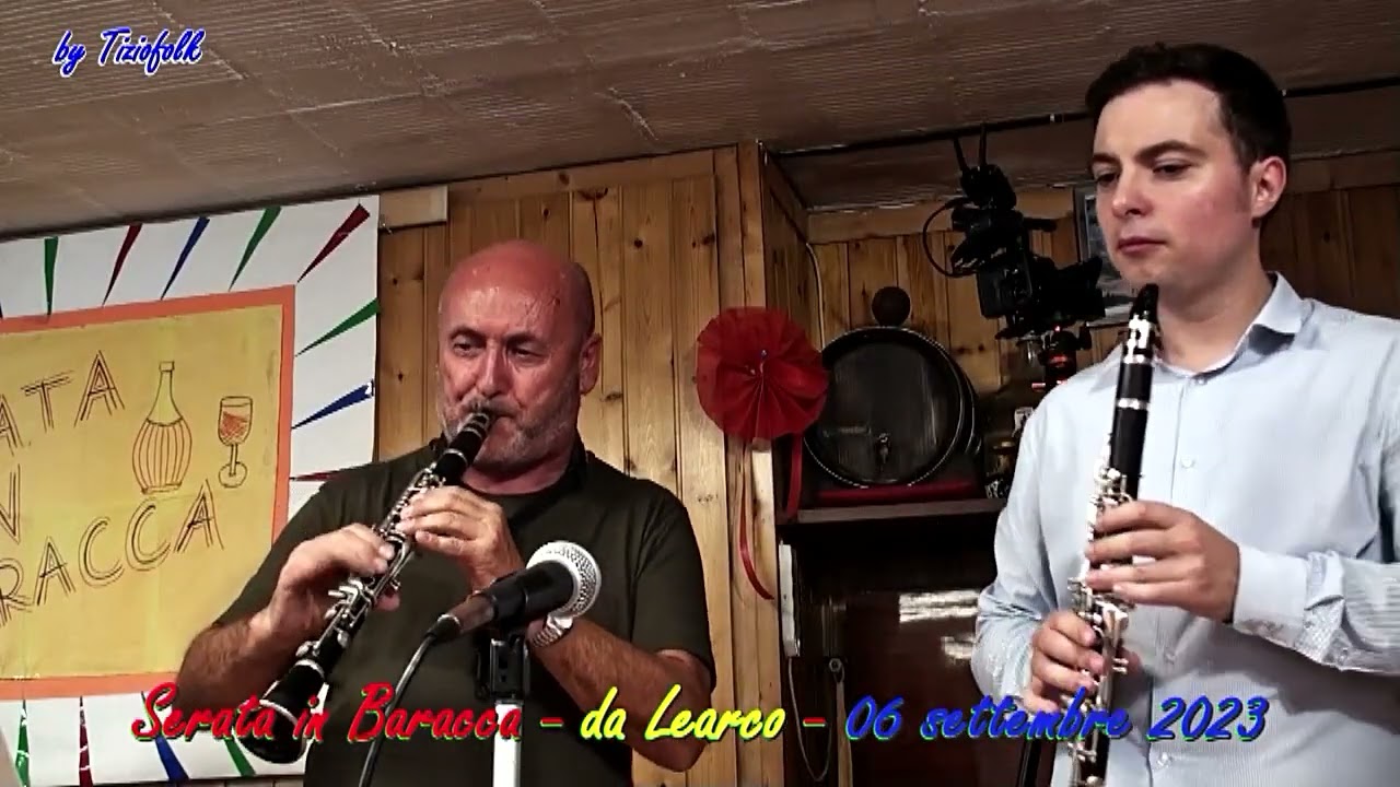 SEGAVECCHIA polka eseguita da MACCI e ROSINI con l'ORTO BOTANICO a casa di LEARCO GUERRA