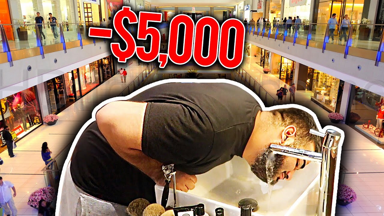 HE REALLY DID THIS IN PUBLIC! *HE LOST $5,000*