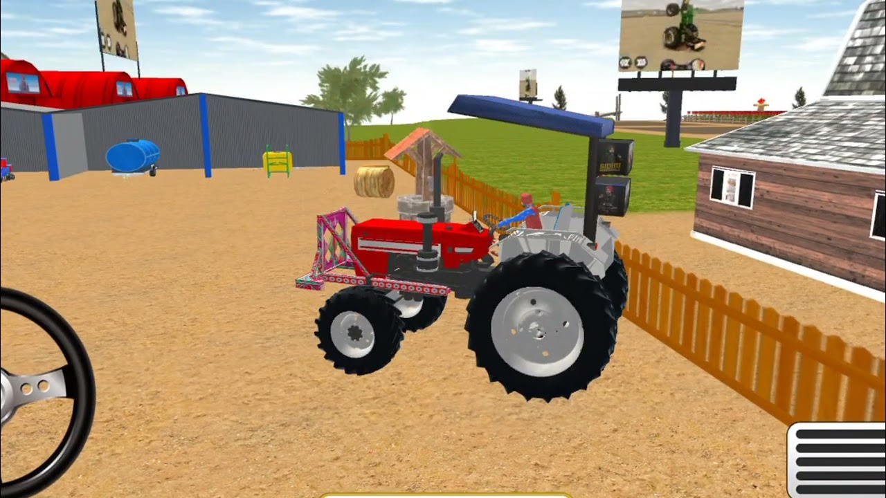 Modern Tractor Farming Driving Simulator 3D - New Tractor Games - Android Gameplay