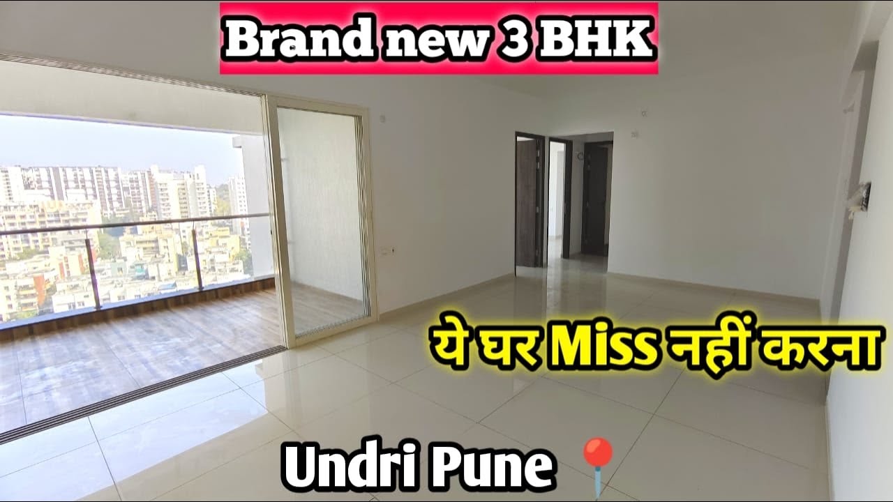 Brand New 3 BHK at Undri Pune📍|1282 Carpet|Covered Car Parking|All Amenities|#2bhk #pune #undri