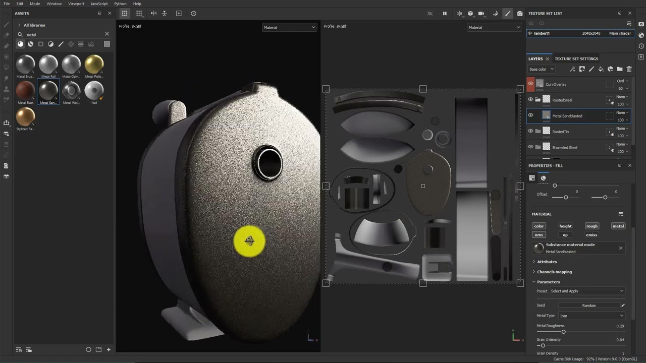Sharpener - Substance Painter, IRAY, and Submission