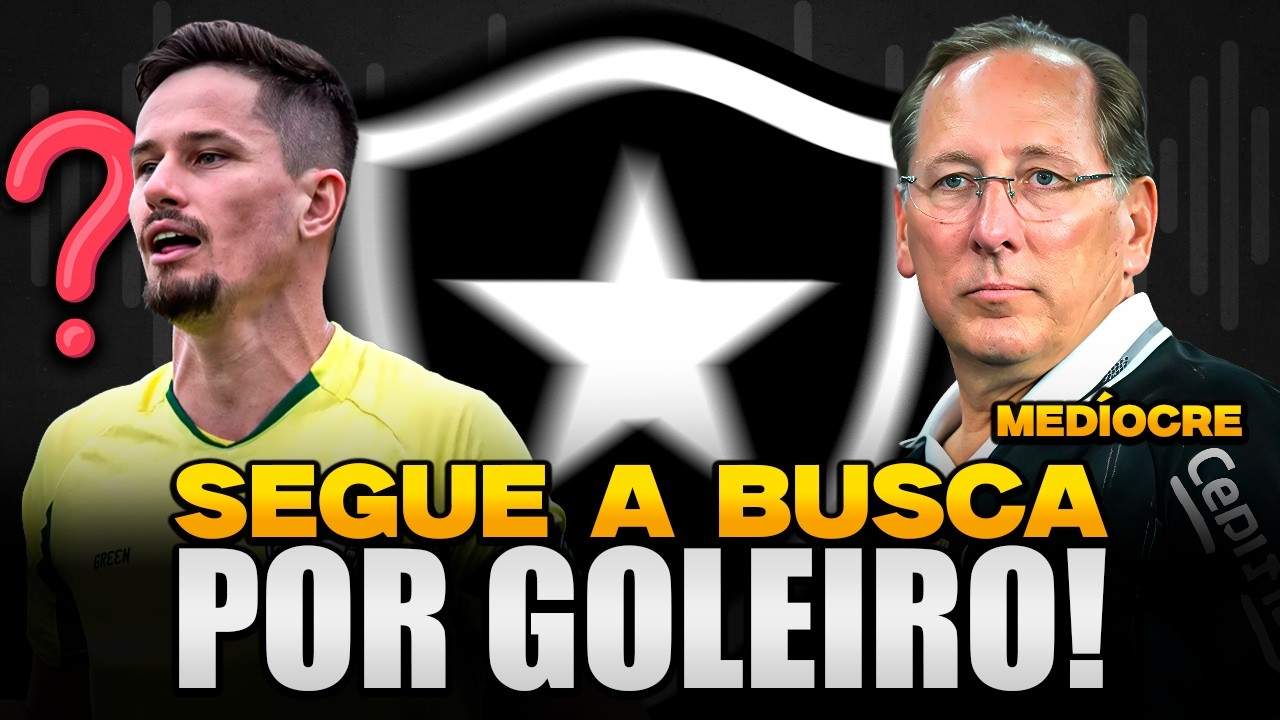 LIVE | BOTAFOGO ELIMINADO DA LIBERTADORES | A SAGA DA BUSCA POR GOLEIRO