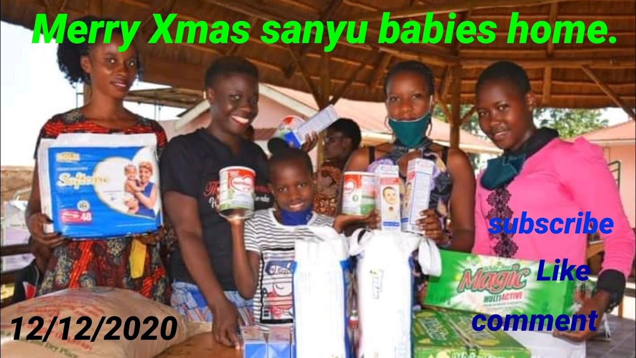 Christmas at Sanyu Babies Home | December 2020