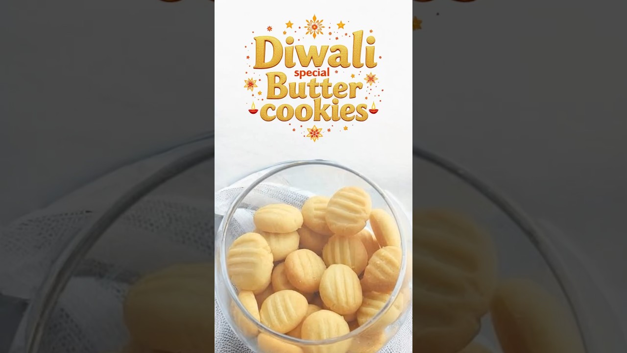 🎇 Diwali Special Butter Cookies Recipe by Chef Michael 🍪✨#shorts  #cookies #food @Chefmichaeel