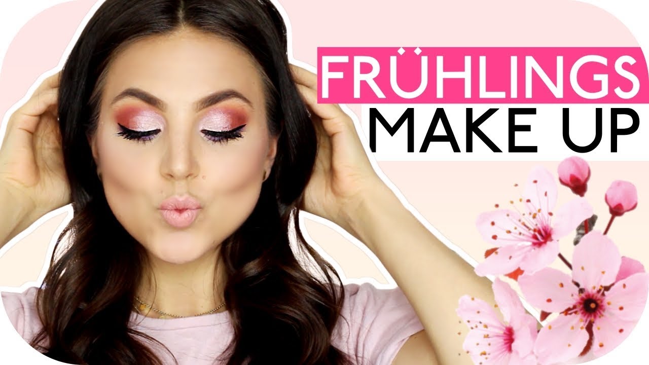 FRÜHLINGS MAKE UP mit Drogerieprodukten 🌸 deutsch | Schicki Micki