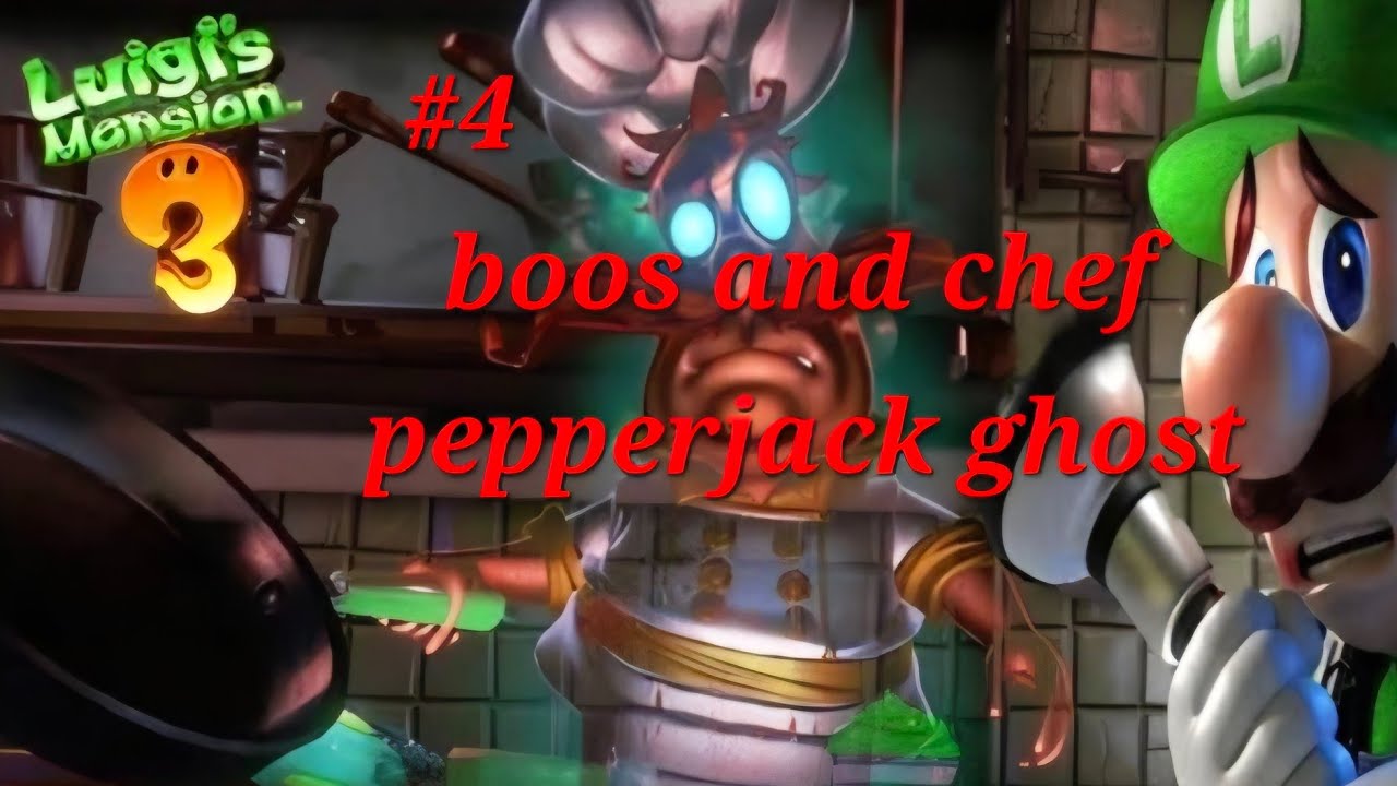 Luigi's mansion 3 100% A rank part 4 Backtracking boos and the ghost of chef peperjack