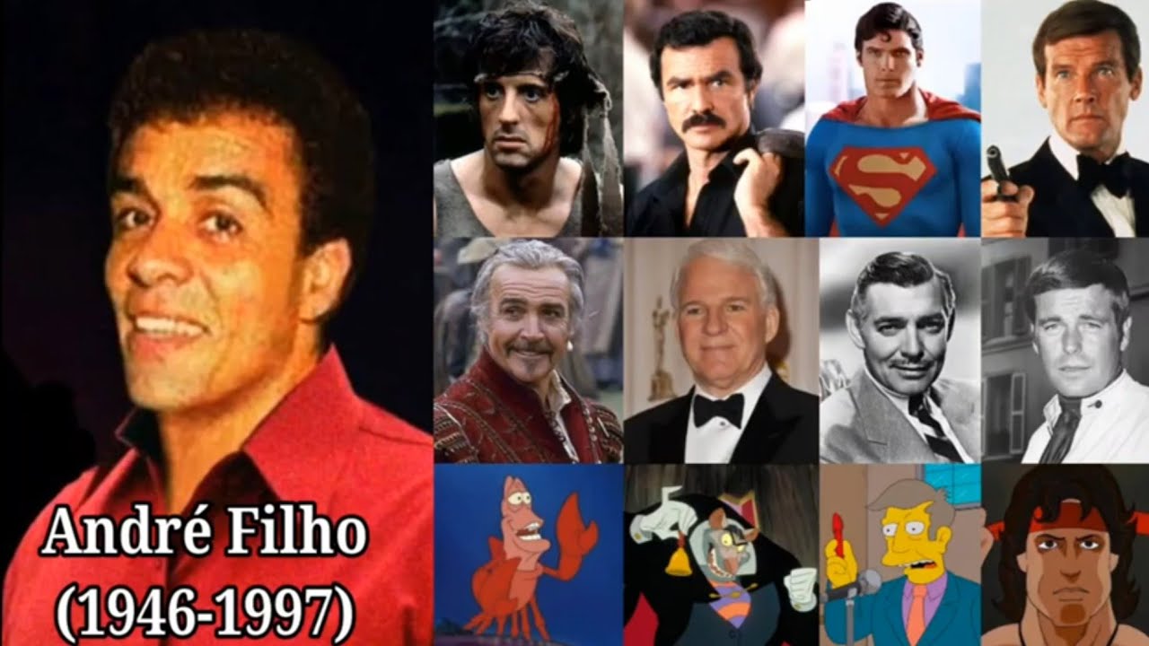 GÊNIOS DA DUBLAGEM #23 | ANDRÉ FILHO (1946-1997)