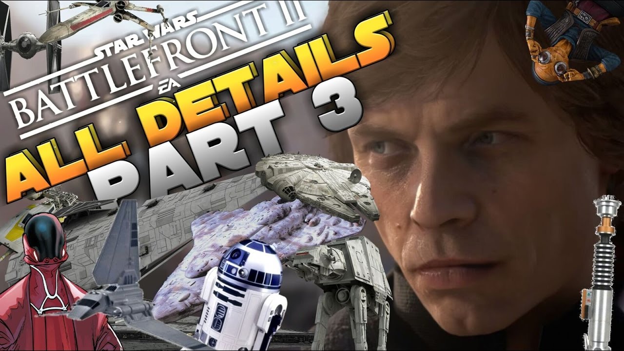 Battlefront 2 Trailer EVERY DETAIL Part 3/4