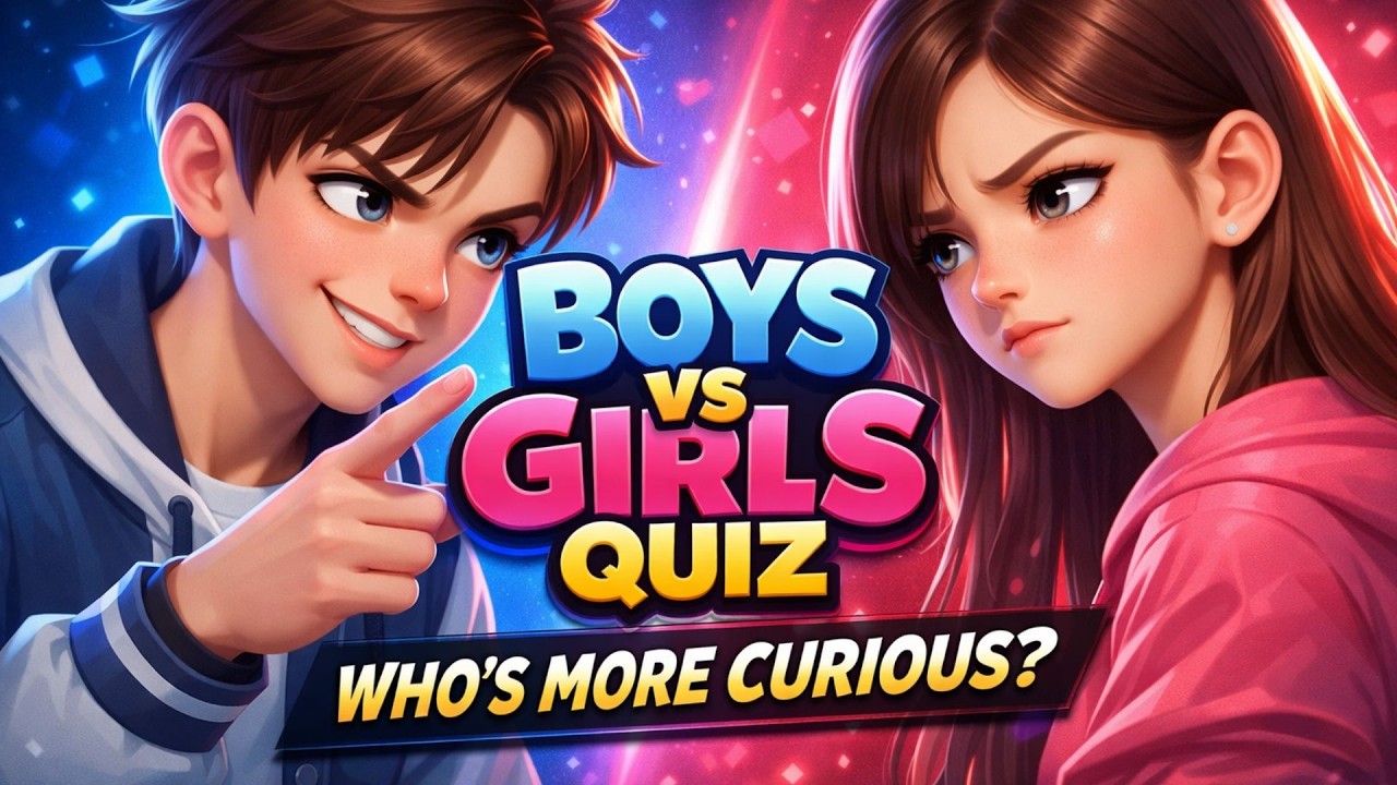 Do You Really Know Your Online Curiosity? Boys vs Girls GK Quiz Challenge