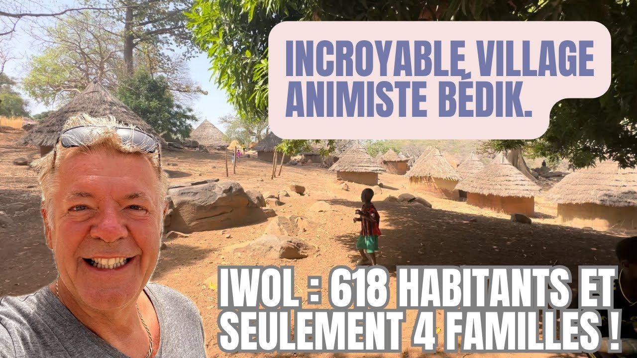 Sénégal oriental, Iwol, un village animiste et chrétien, 618 habitants et seulement 4 familles