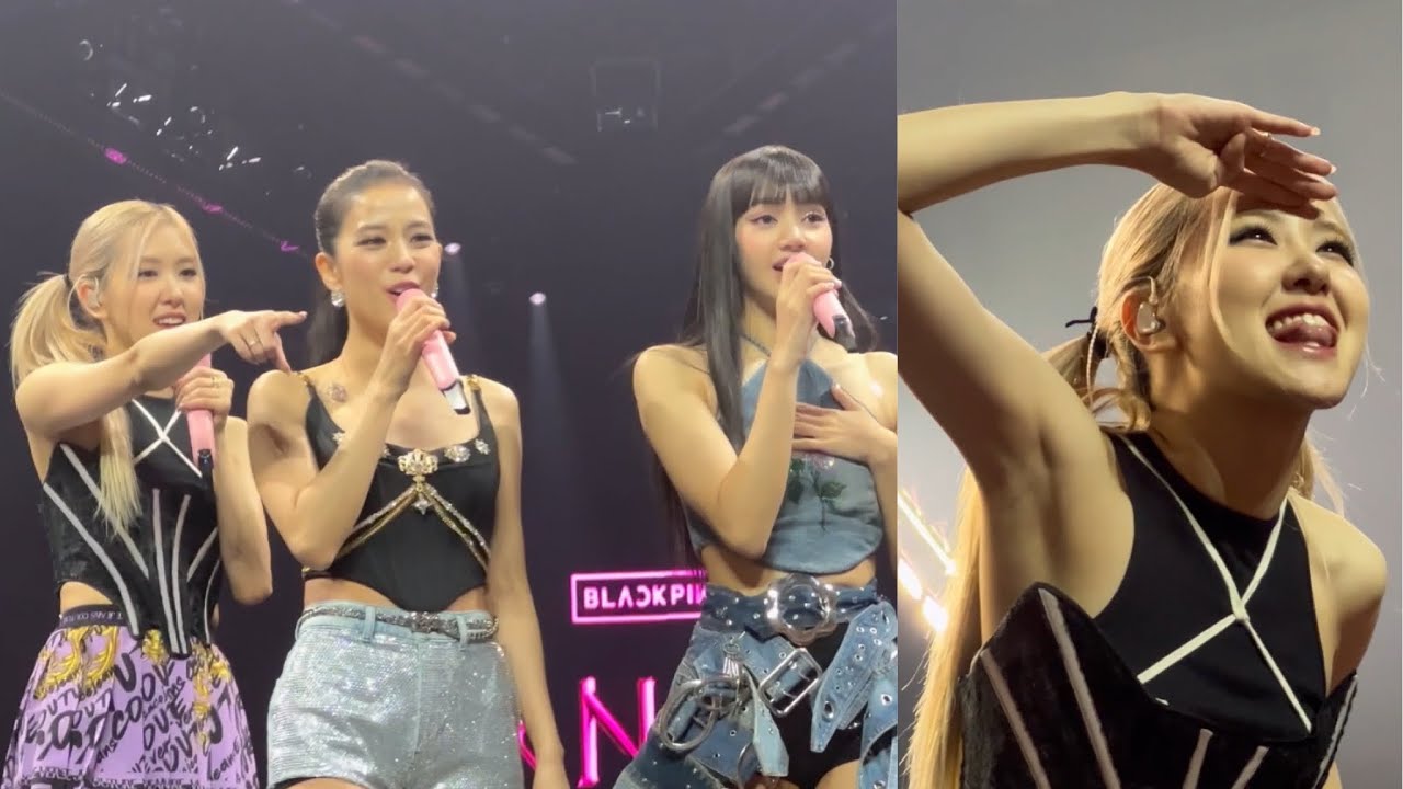 221111 “I Spy With My Little Eye” Ment Blackpink Born Pink Tour Chicago Day 2 Concert 블랙핑크 Fancam