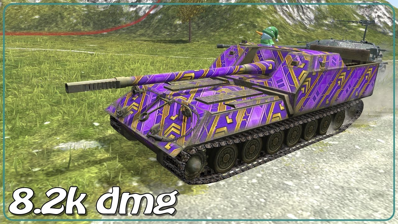 Obj 263 • 4 frags • 8.2k dmg • WoT Blitz