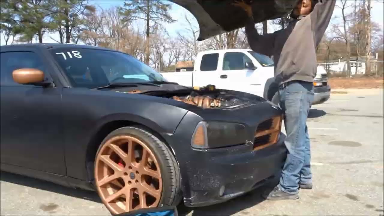 165 - Spray Painting My Dodge Charger Hellcat DURAFLEX Bumper