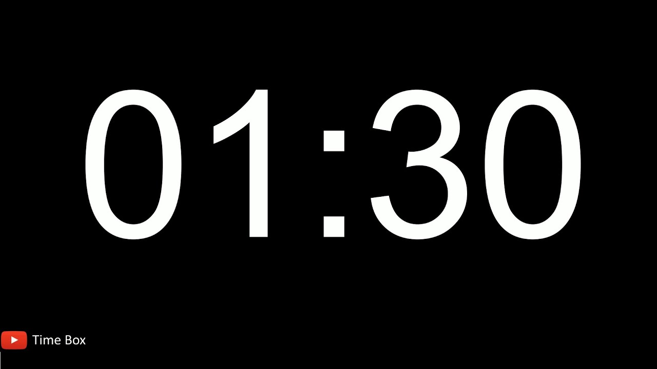 Takt Clock 90 Seconds / 1 Minute and 30 Seconds Interval Timer