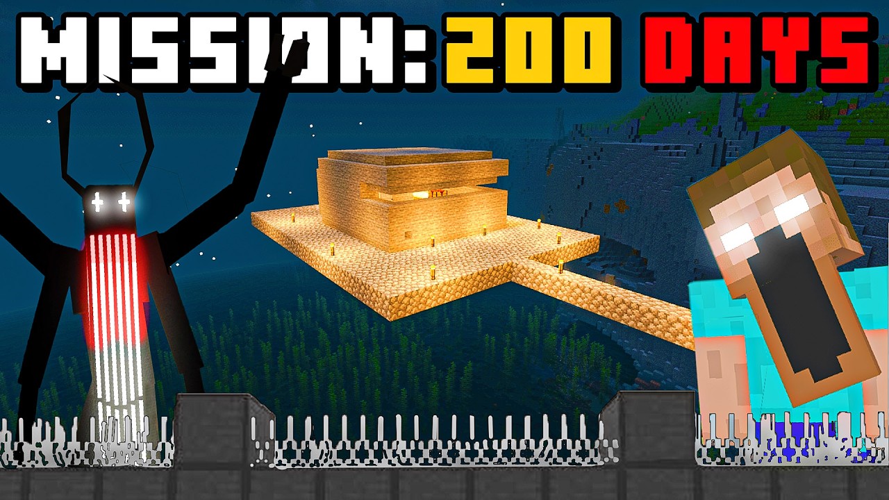 Surviving Minecraft's Most Disturbing Mods For 200 Days in Hardcore #1
