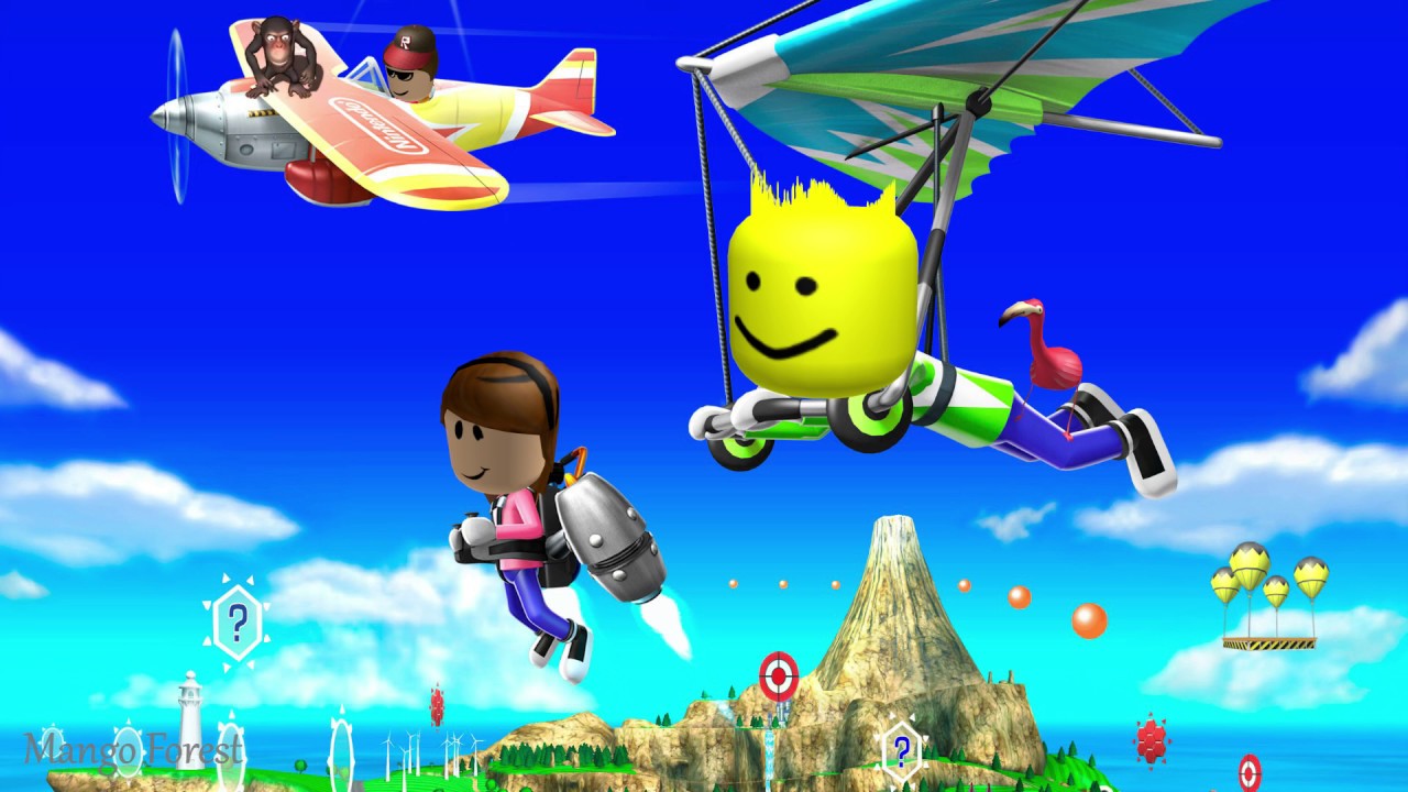 Wii Sports Resort Theme but with the Roblox Death Sound