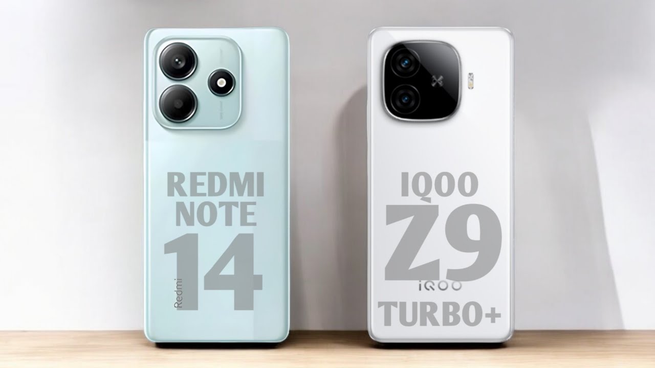 Redmi note 14  vs  Vivo Iqoo z9 turbo+ | note 14 vs z9 turbo+ | specs and review 🔥