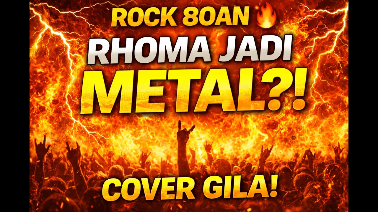 Cinta Rahasia Jadi Hard Rock 80an?! 🔥 Auto Gahar!