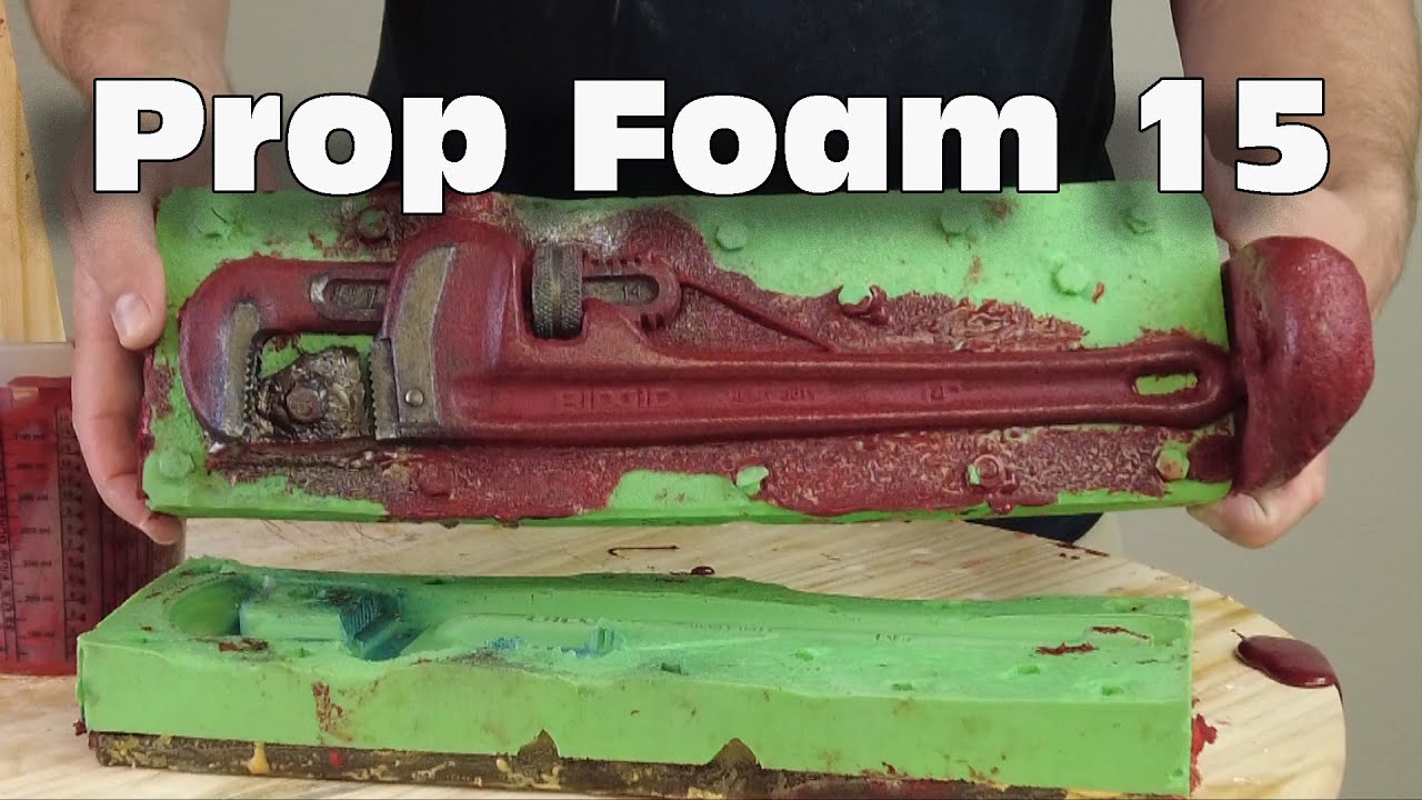 Новая пена Prop Foam 15: плотная, гибкая, самозатягивающаяся пена для оружейного реквизита